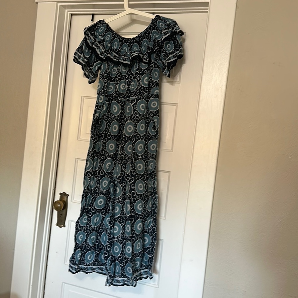 Anthropologie Kopal Off Shoulder Jumpsuit